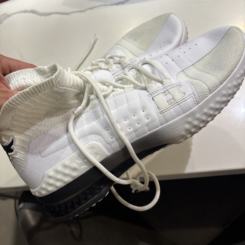Size 12 - Under Armour Project Rock 1 White